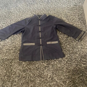 Shanghai Story Long Sleeve Linen Traditional Jacket Shirt